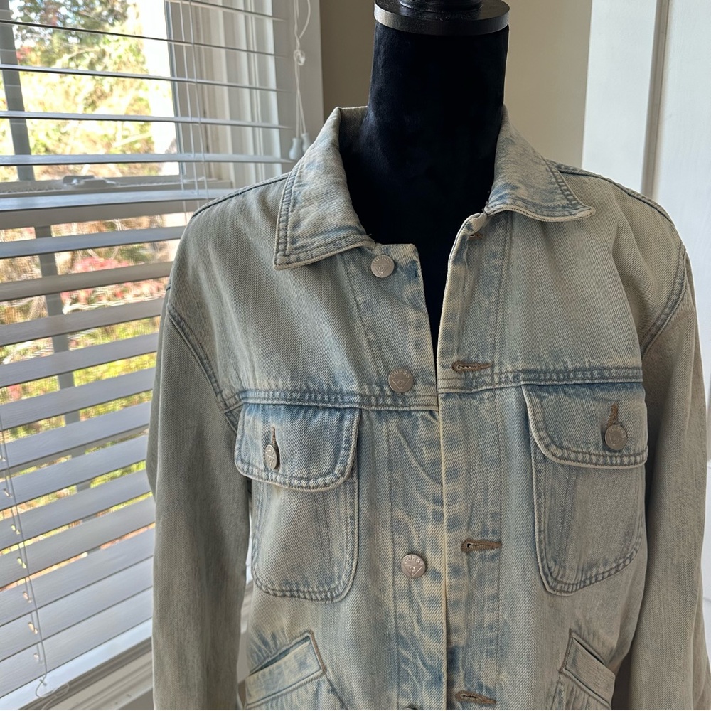 Guess X ASAP Light Blue Jean Jacket